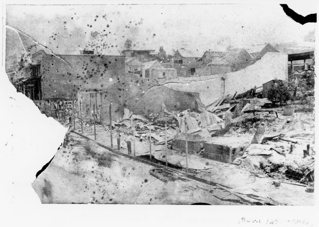 Fire Destroys Upper Mary&nbsp;Street