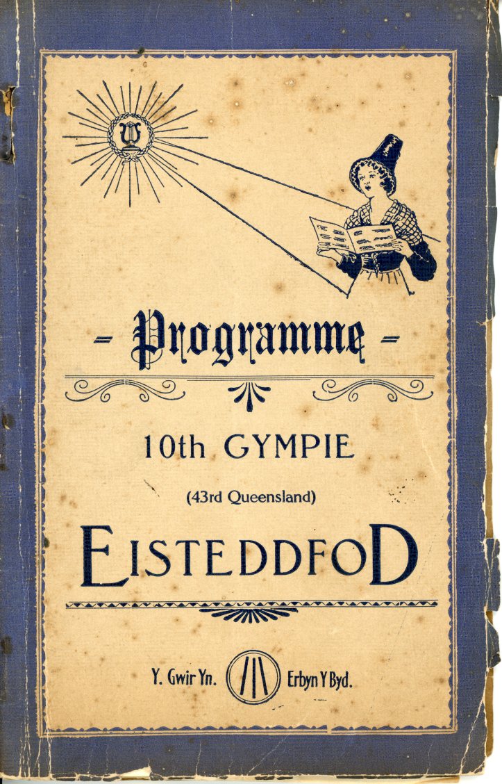 10th Gympie Eisteddfod Programme