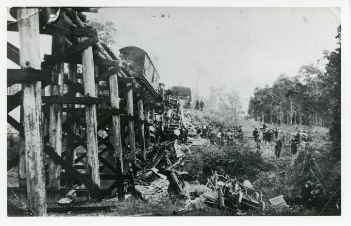 Rocky Mail Train disaster at Traveston 9 June 1925