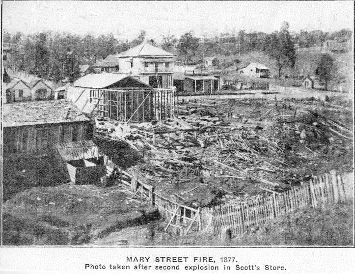 Mary Street Fire, 1877