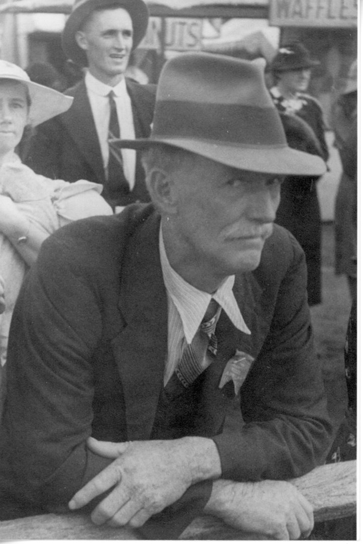 David Groundwater at the show