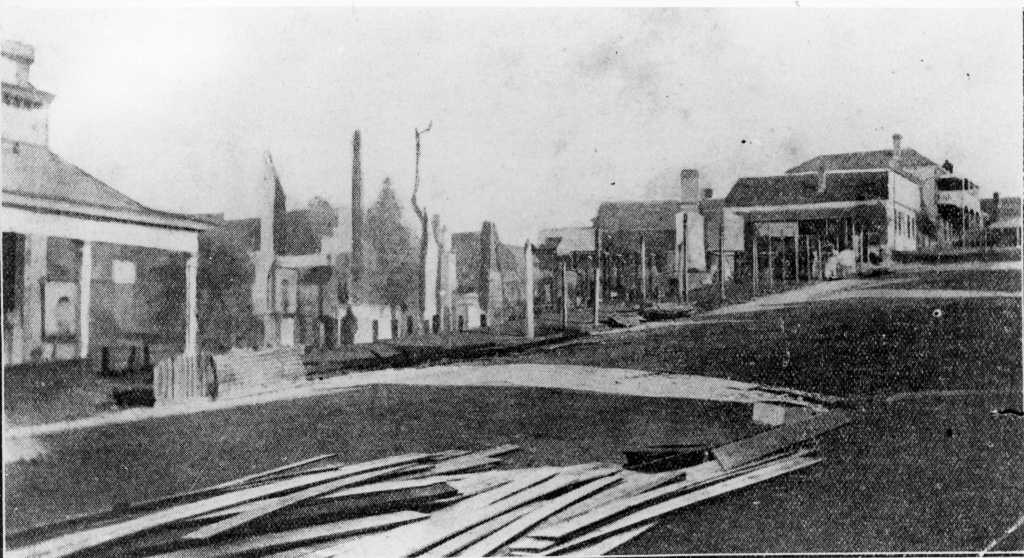 Mary Street fire 1881