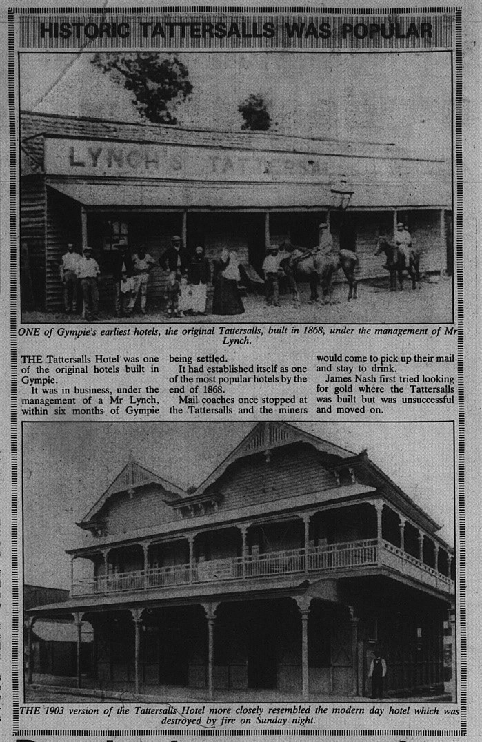 GT Tuesday, August 8, 1989 p. 2 Historic Tattersalls was popular