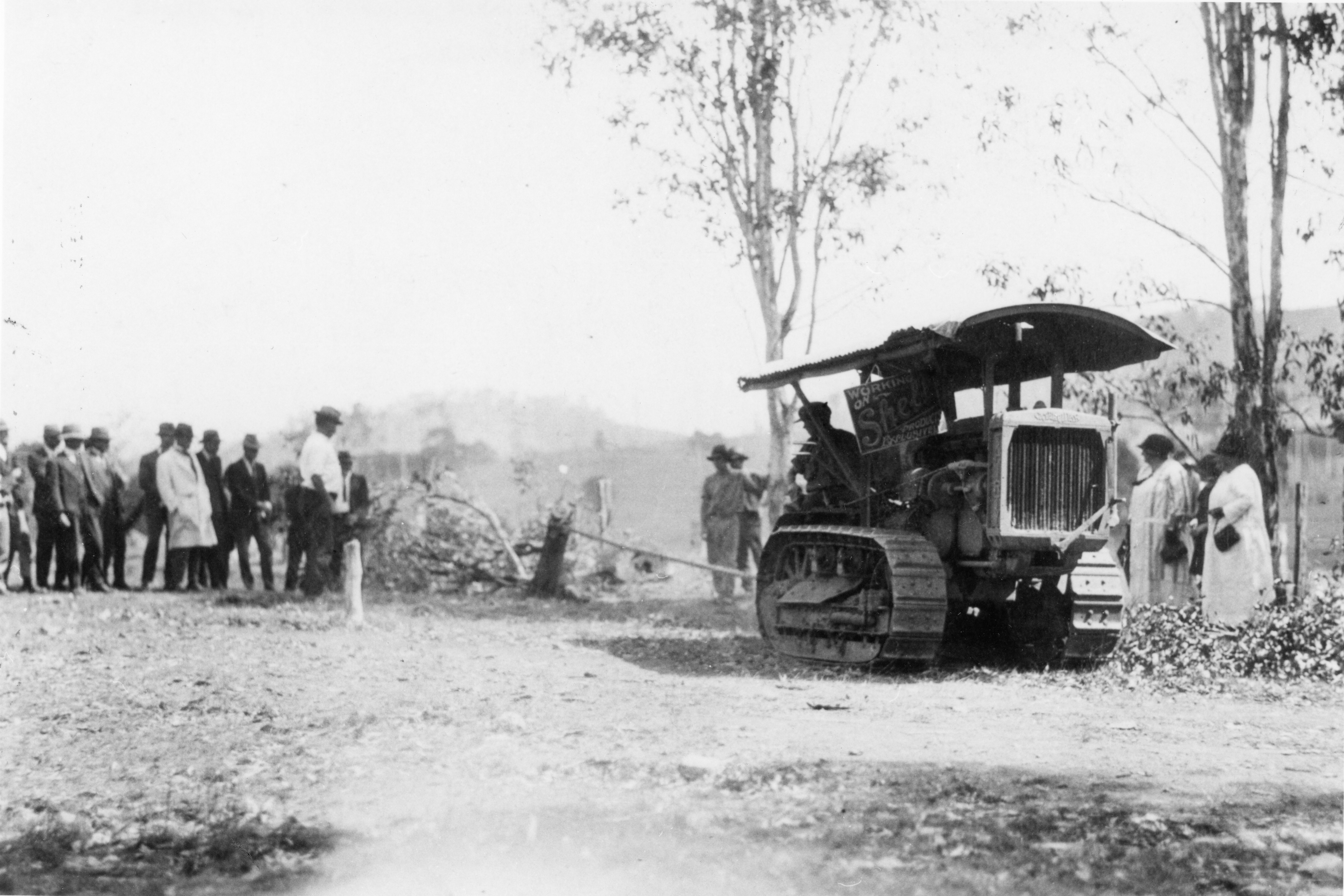 Public Demonstration of Road Plant, 14 September 1926,