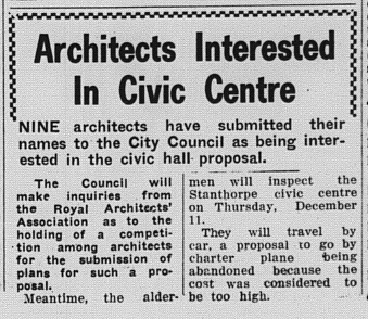 Architects interested in Civic Centre
