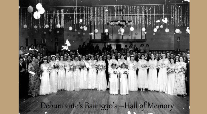 BLOG Hall of Memory Goomeri - Debuntante's 1930's